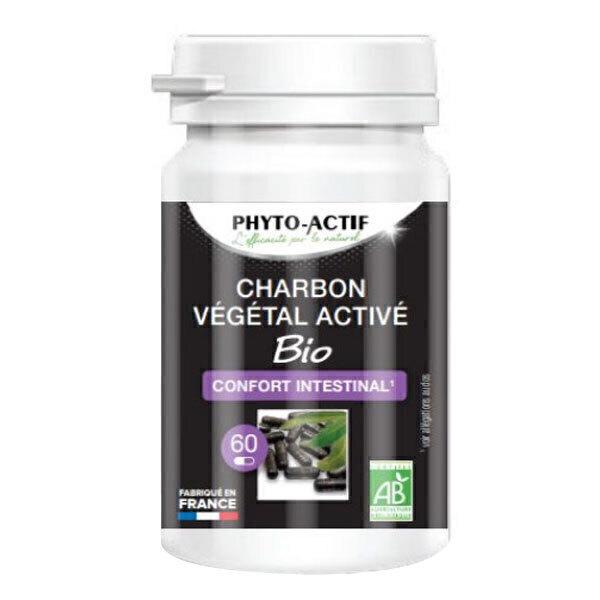 Charbon végétal activé bio 60 gélules