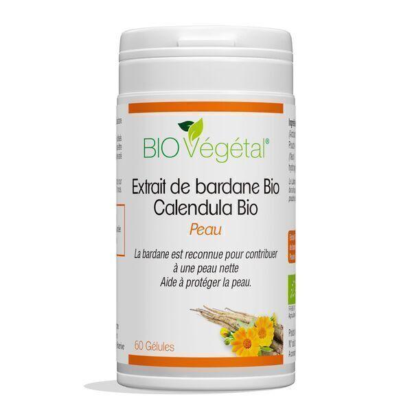 Bardane Bio Calendula Bio - Peau Nette et Protégée - 60 gélules