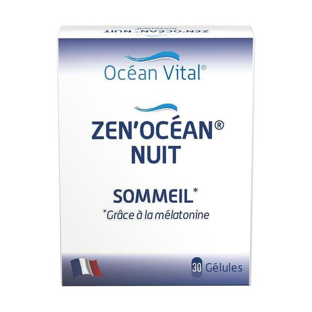 Zen Océan Nuit - 30 gélules - Mélatonine 1,85 mg - Sommeil