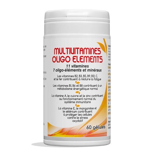 Multivitamines Oligo-éléments - 11 Vitamines 7 oligo-éléments