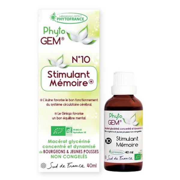 Stimulant Mémoire Phyto'gem de bourgeons - 40ml