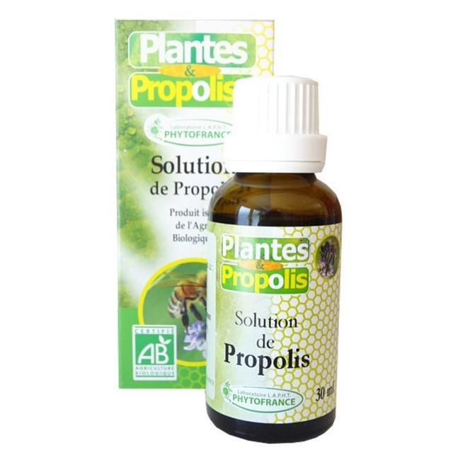 Plantes et Propolis - Solution De Propolis - 30ml - Phytofrance