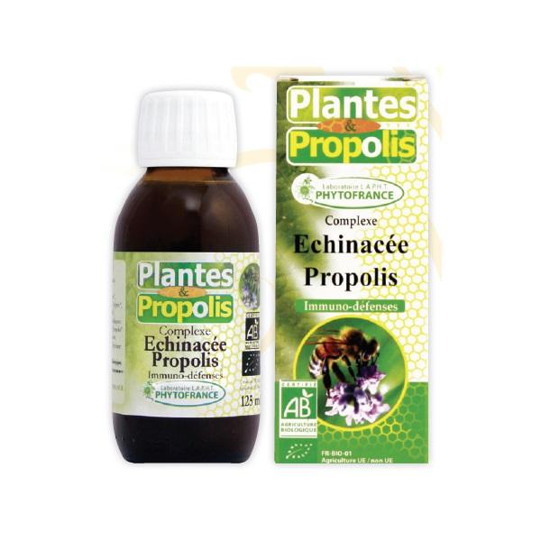 Plantes et Propolis - C.Extrait Fluide Glycériné Miellé - Echinac