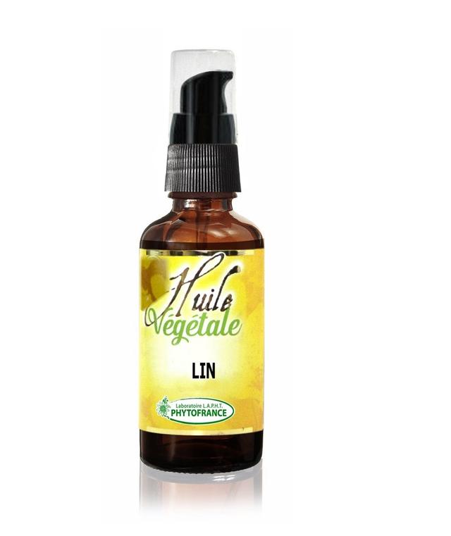 Huile végétale de lin 30 ml