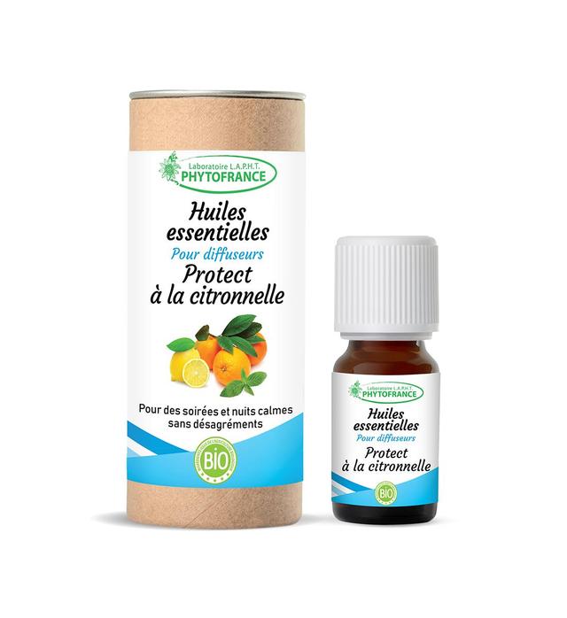 Huiles Essentielles DIFFUSION PROTECT À LA CITRONNELLE - 30 ml