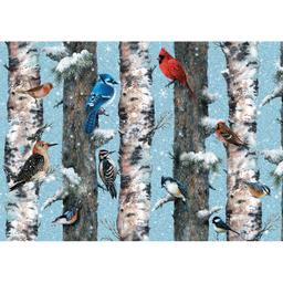 Puzzle Carton - Oiseaux d'hiver - 1000 pièces - PIATNIK