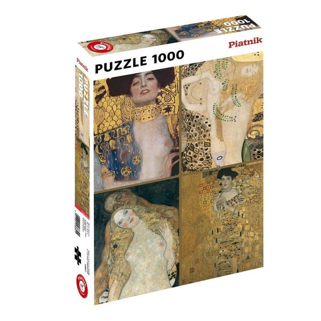 Puzzle Klimt - Collection d'œuvres - 1000 pcs