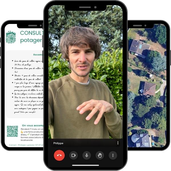 Coaching potager 1h en visio