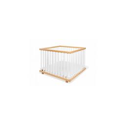 Lit pour bébé Lit convertible Hêtre Blanc, Bois