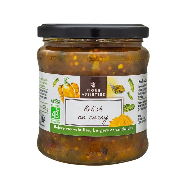 Relish de cornichons au Curry 325g