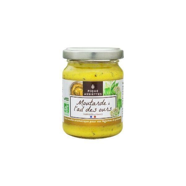 Moutarde à l'ail des ours BIO 125 G