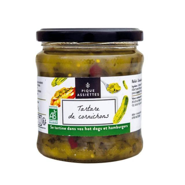 Relish de Cornichons bio 6x325 g