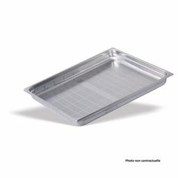 Bac Gastro Inox GN 2/1 Perforé - H 100 mm - Pujadas