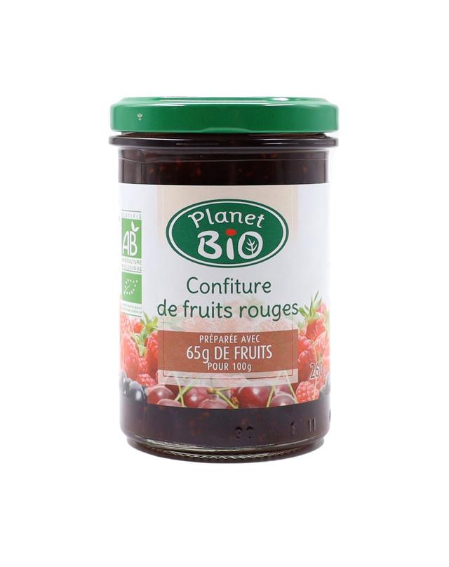 Confiture fruits rouges extra 260g