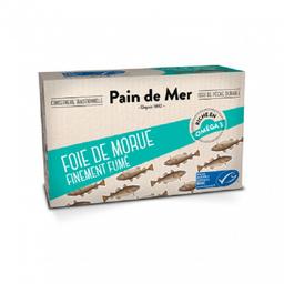 Foie de morue finement fumé 120g