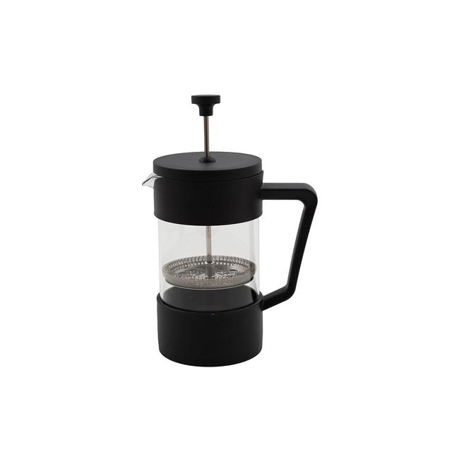 Cafetière à piston en verre noir 600ml