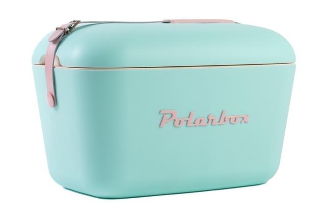 POLARBOX Glacière Retro avec bandouillière -Vert-12L