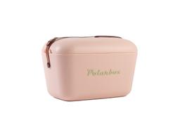 POLARBOX Glacière Retro avec bandouillière -Rose-20L