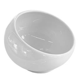 Coupelle inclinée 9 cm en porcelaine (lot de 3)