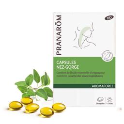 Capsules nez-gorge Aromaforce 30 capsules