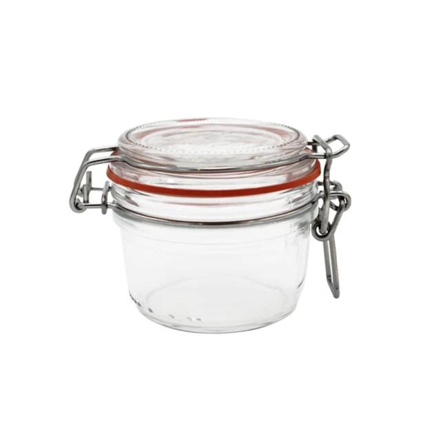 Set de 6 bocaux à armature inox - 200ml 70mm de diamètre