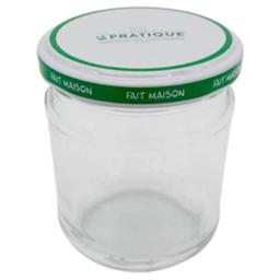 Set de 6 pots à miel - 212 ml 63mm de diamètre