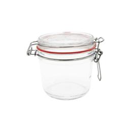 Set de 6 bocaux à armature inox - 350ml 85 mm de diamètre