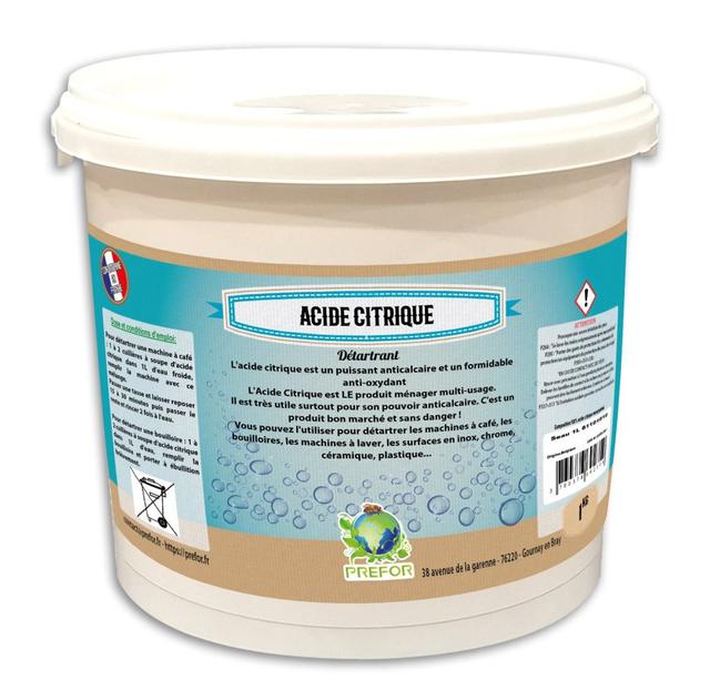 Acide citrique seau 1L 1kg