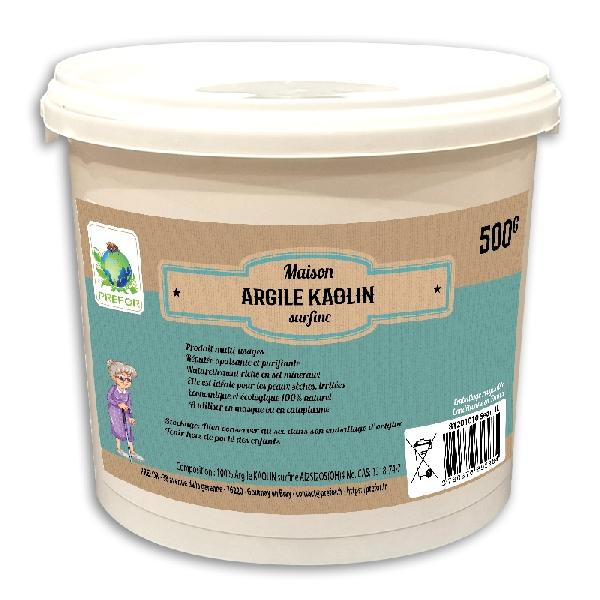 Argile KAOLIN seau 1L 500g