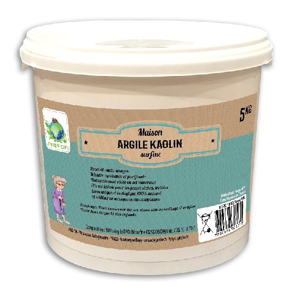 Argile KAOLIN seau 10L 5kg