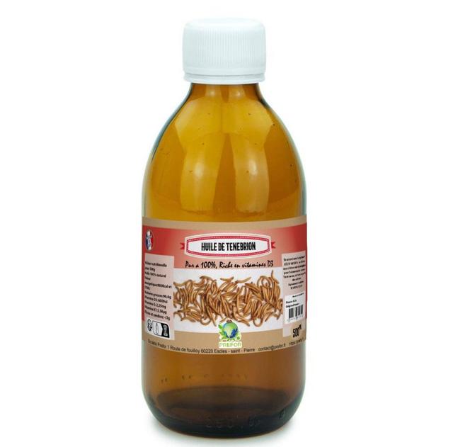 huile pur de ténébrion flacon 500ml