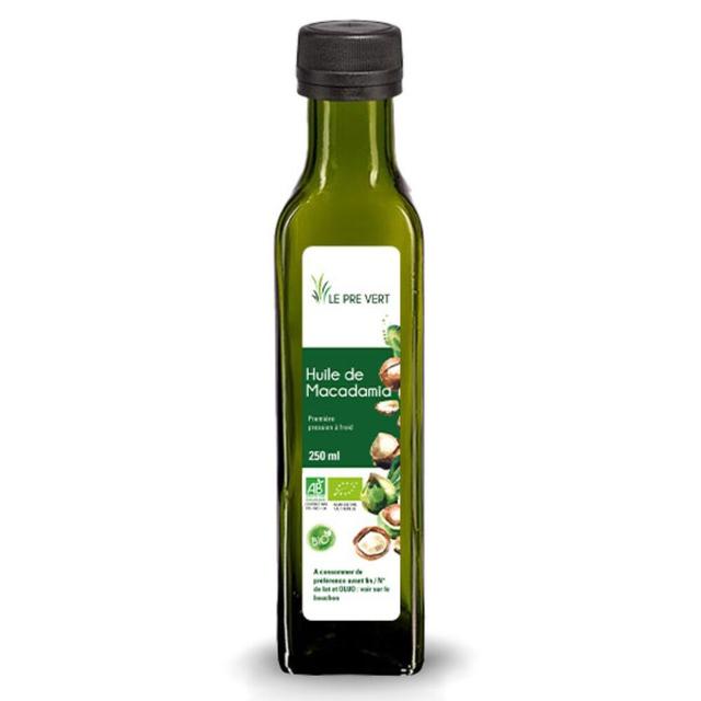 HUILE DE MACADAMIA BIO - Source d'Oméga 9 - Le Pré Vert