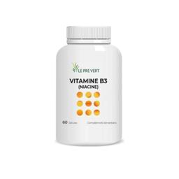 VITAMINE B3 - Réduit la fatigue - 60 gélules