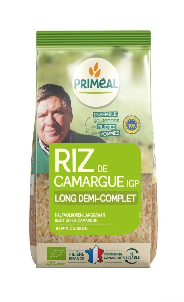 Riz long demi complet de Camargue 500g