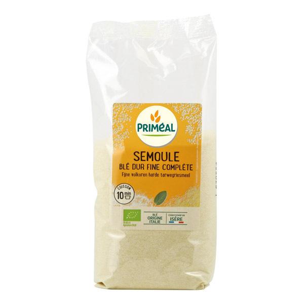 Semoule de blé dur fine complète 500g