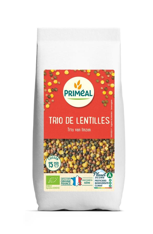 Trio de lentilles 500g