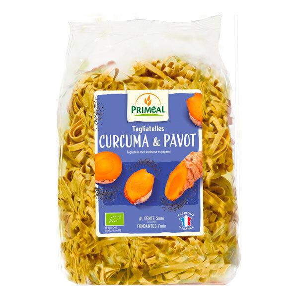 Tagliatelles Curcuma et Pavot