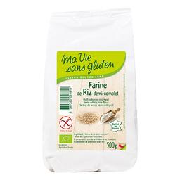 Farine de Riz demi Complète 500g