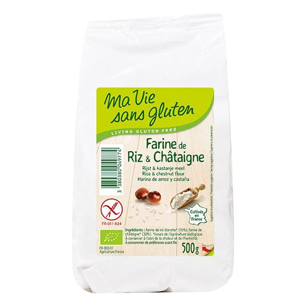 Farine de riz et châtaigne 500g