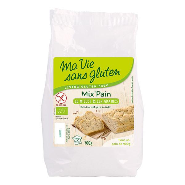 Préparation pour pain bio au millet 500g