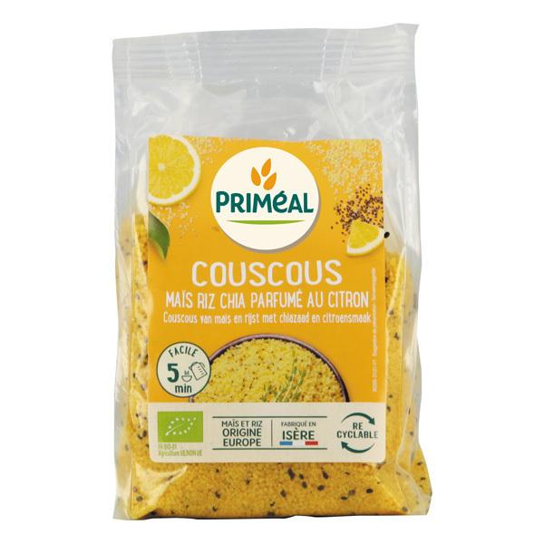 Couscous maïs riz et chia parfumé au citron 300g