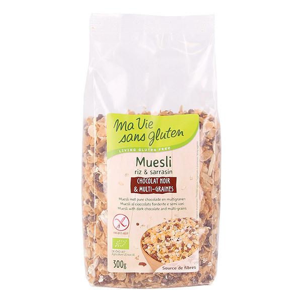 Muesli chocolat noir & multi-graines 300g