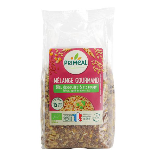 Mélange gourmand blé, épeautre & riz rouge 400g