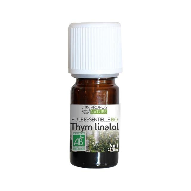 Thym à linalol BIO (AB) - Huile essentielle 5 ml