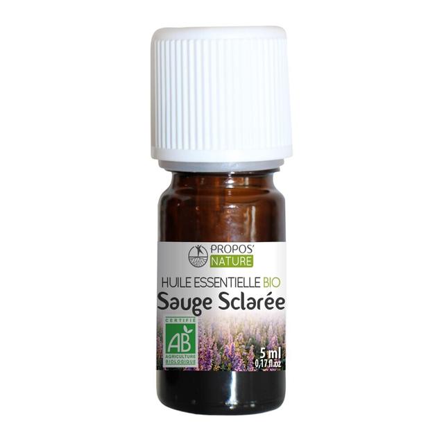 Sauge sclarée BIO (AB) - Huile essentielle 5 ml