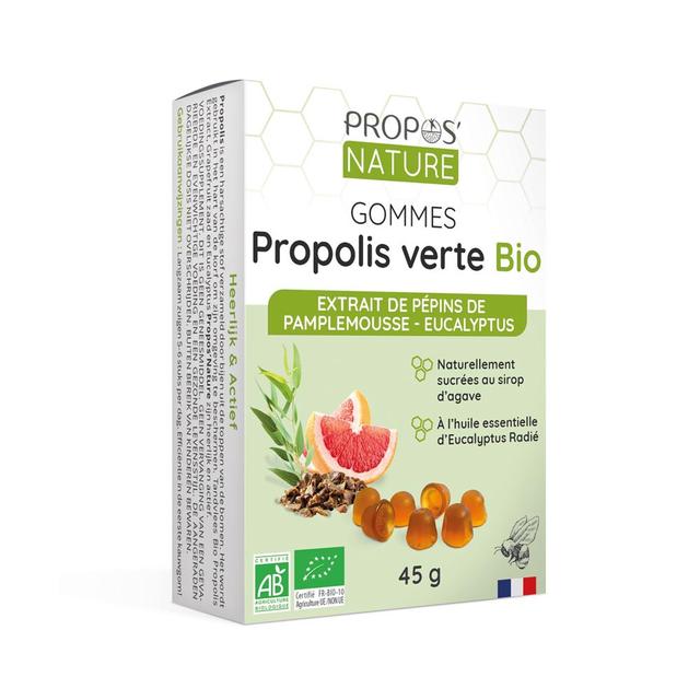 Gommes Epp & Propolis Verte Bio - 2 saveurs Saveu