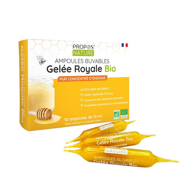 Gelée Royale BIO - 10 ampoules de 10ml