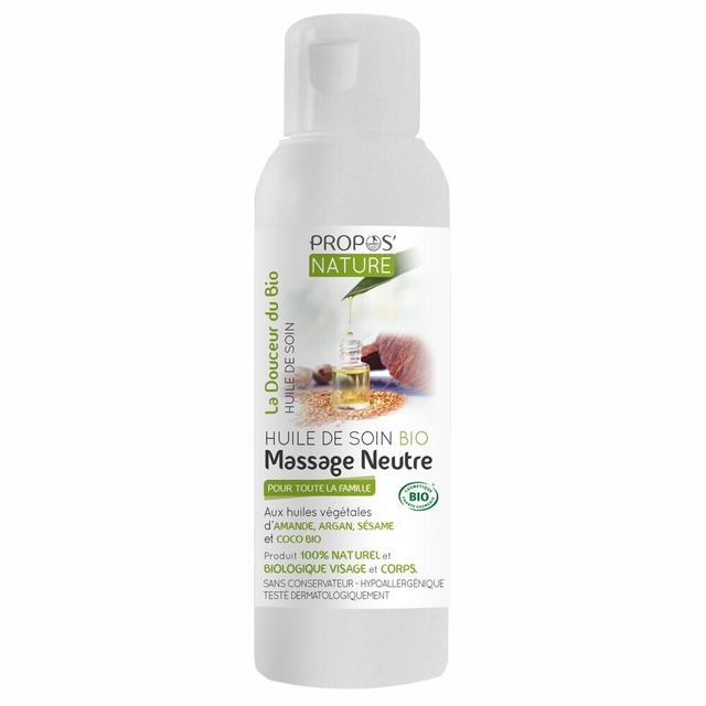 Huile de Soin BIO - Massage neutre Contenance - 2