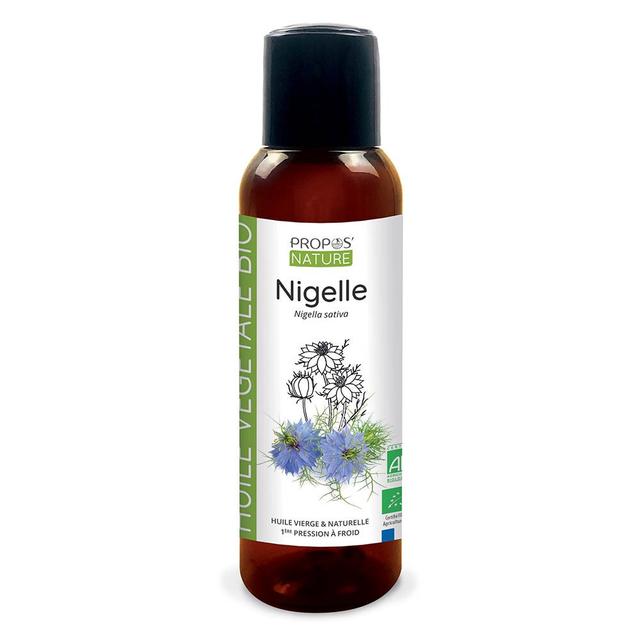 Huile végétale de nigelle (cumin noir) BIO 100 ml