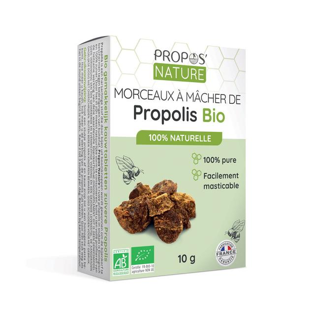 Propolis Pure à Mâcher Bio (certifiée AB) Contenance - 10 g